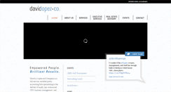 Desktop Screenshot of davidlopezcpa.com